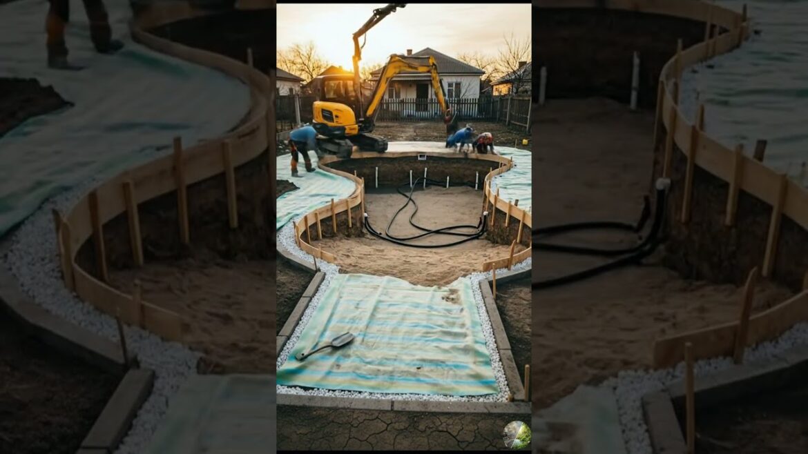 DIY House Transformation | Front Yard Makeover | Luxury Pool | Beach Resort🏝️ #beforeandafter #diy