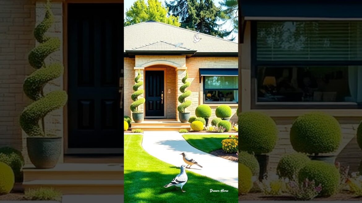 Perfect Front Yard Landscaping Design #garden #gardendelight #gardenideas #home #eleganthomes