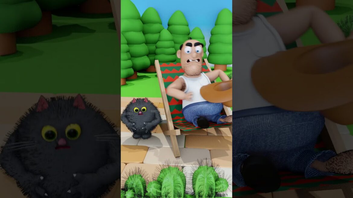 Hat + Cat = Cranky’s Garden Chaos !