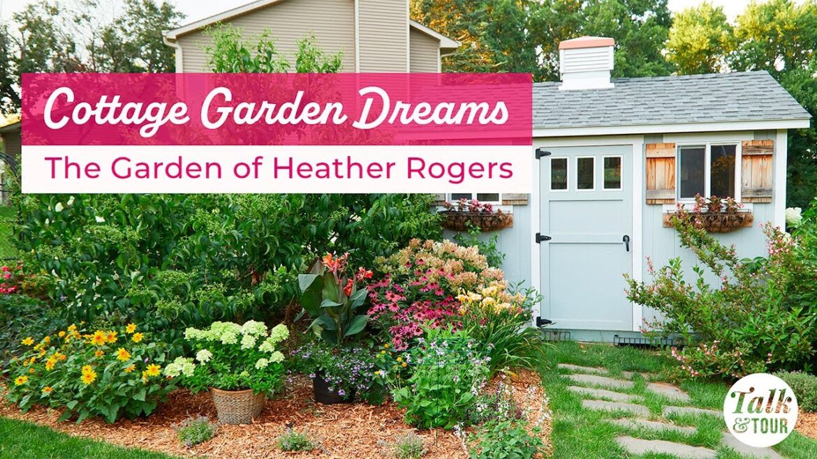 Talk & Tour: Cottage Garden with Wildlife-Friendly Ideas from Heather Rogers #gardentour #birdgarden