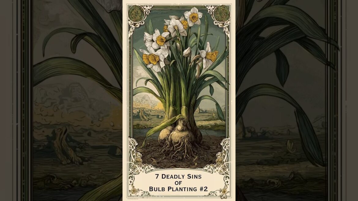 The Second Deadly Sin of Bulb Planting 💧 | Master Gardener Tips