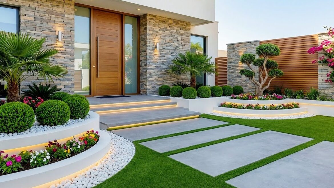 200 Trendy Modern Home Garden Design Ideas 2026 | Garden Fence & Front yard Landscaping Ideas P3 200 Trendy Modern Home Garden Design Ideas 2026 | Garden Fence & Front yard Landscaping Ideas P3