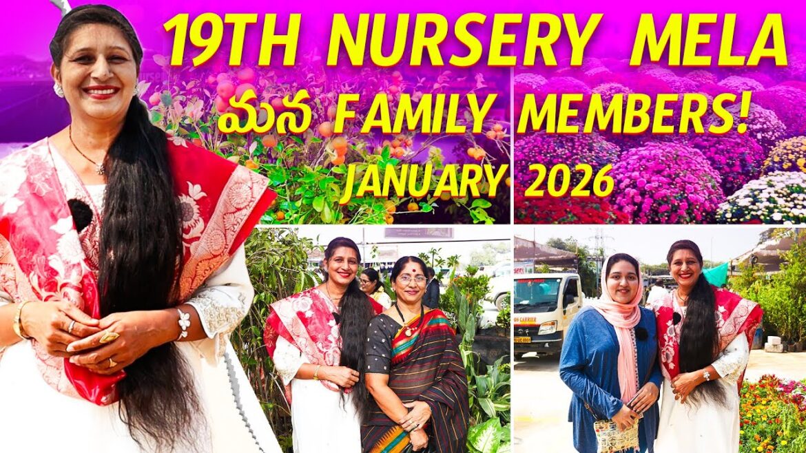 π΄ 19th Grand Nursery Mela π± | Meeting Our Family Members|Horticulture Expo|Nursery mela in Hyderabad π΄ 19th Grand Nursery Mela π± | Meeting Our Family Members|Horticulture Expo|Nursery mela in Hyderabad