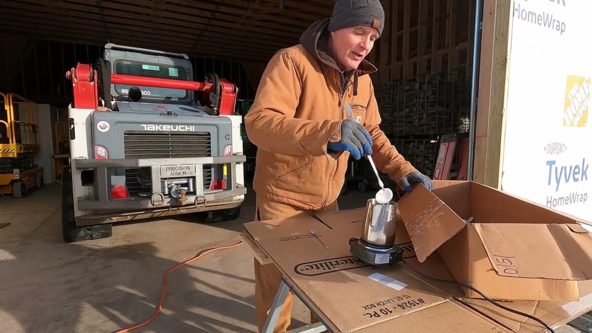 Winter Prep Wins: Cleaning Solar Panels, Building Tree Snow Guards from IBC Bladders & Fire Starters