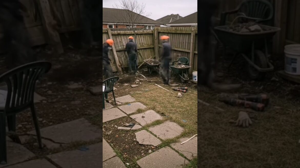 ✨ Small Backyard ➜ Luxury Garden Transformation 🌿  #GardenDesign #satisfying #OutdoorLiving #shorts