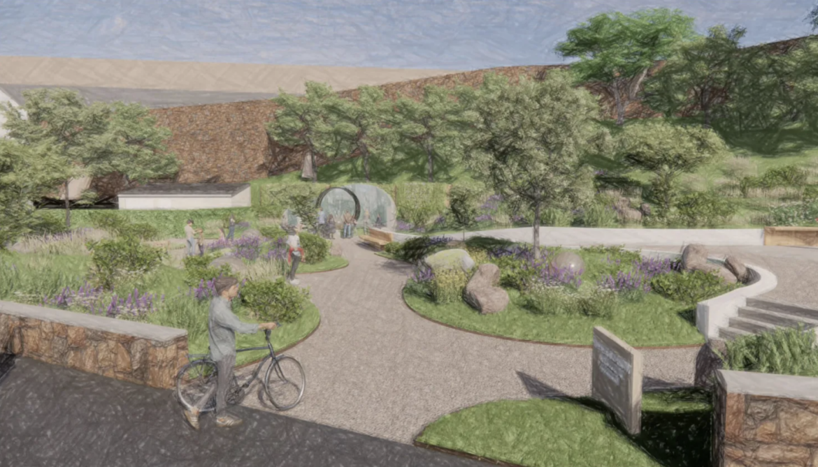 Haut du Mont memorial garden to be complete in time for fourth anniversary