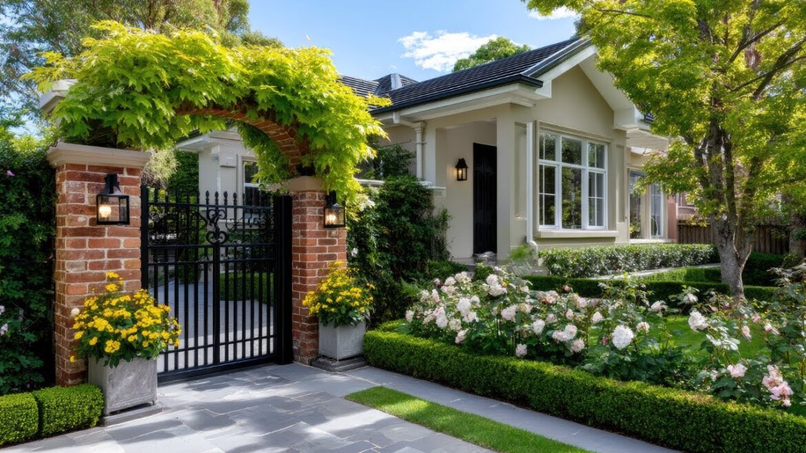 Stunning Garden Arches & Gates | Small Front Yard Designs for Luxury Homes Stunning Garden Arches & Gates | Small Front Yard Designs for Luxury Homes
