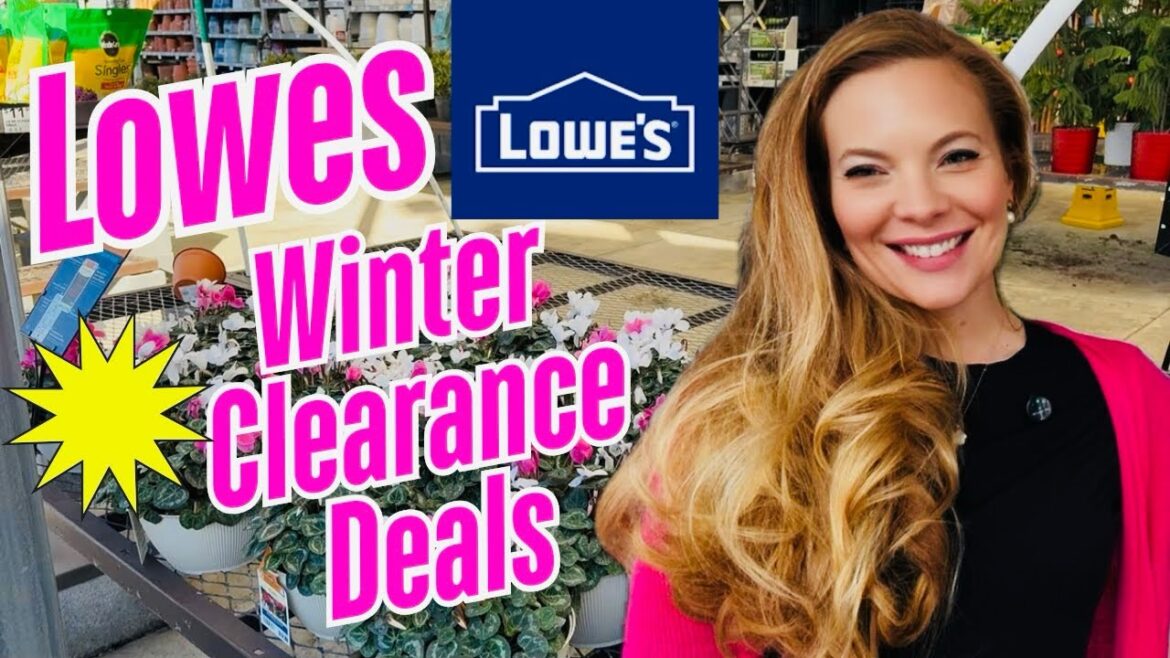 🌸Lowe’s Garden Center Clearance and Deals January 2026