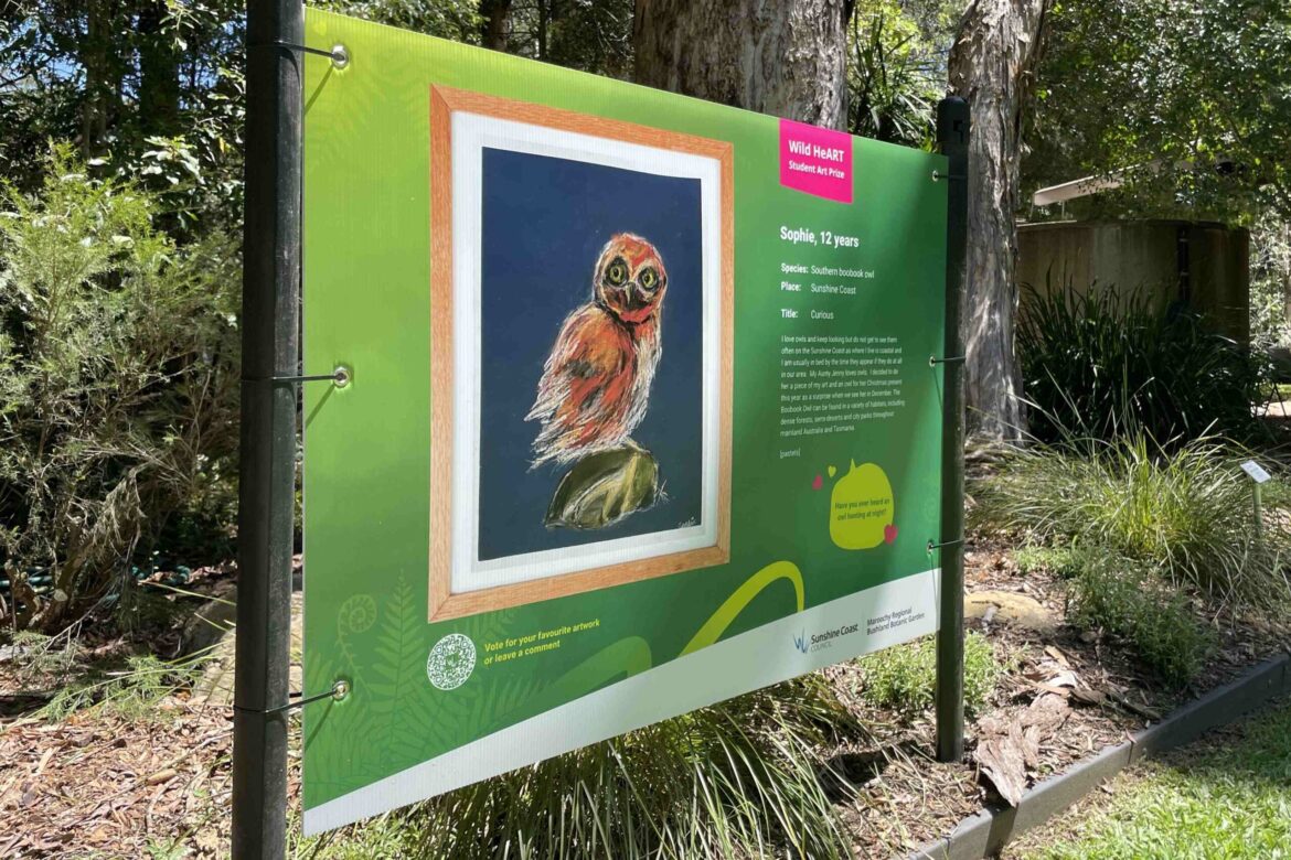 Botanic garden transforms into open-air art showcase