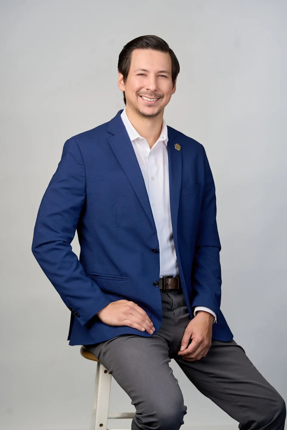 Jesse Steckley is pictured in Winnipeg in December 2025.