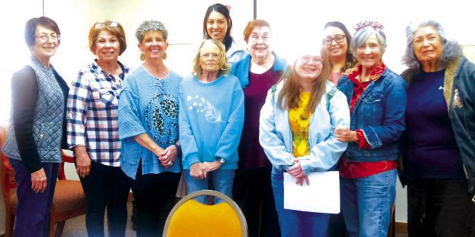 JuanitaGuzman,AngieAlvarado,D'AnnBlackmon,TonyaCornett,DebbieEnrique,AnnCall,Taiylor Gregory, Jess Jarrell, Nancy McMath and Gloria Longoria.