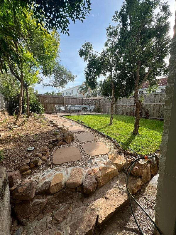 A homeowner shared an impressive backyard transformation on Reddit, revealing how they turned a neglected yard into a functional garden.