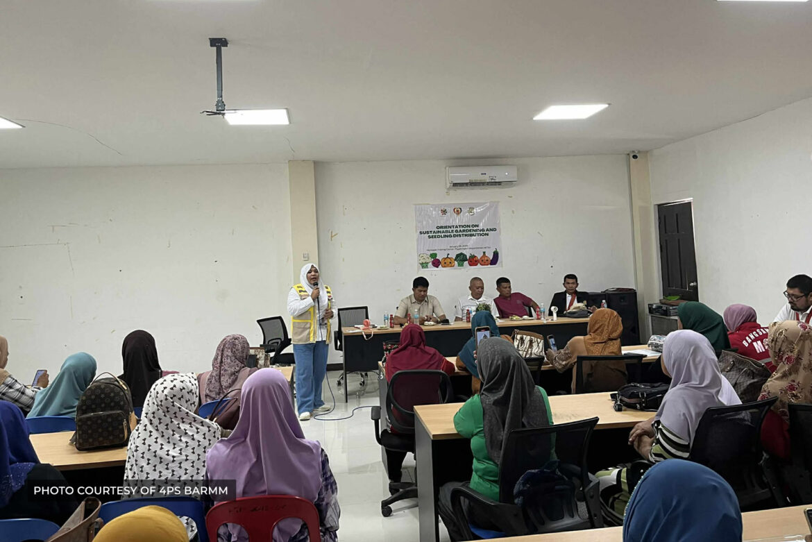 4Ps members in Pagalungan receive vegetable seedlings, gardening training from BARMM 4Ps members in Pagalungan receive vegetable seedlings, gardening training from BARMM