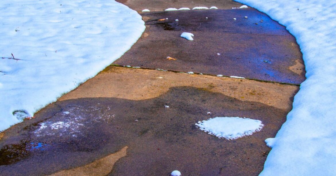 Driveways will never be icy if cleared with 1 item Driveways will never be icy if cleared with 1 item