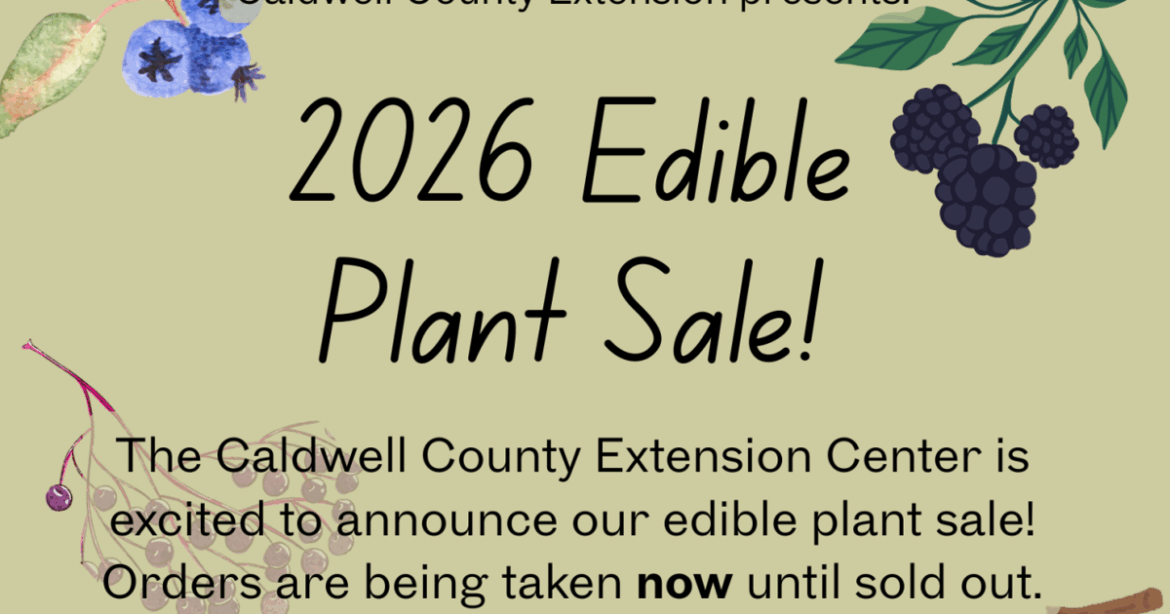 Caldwell County Extension announces Master gardener class | Archives