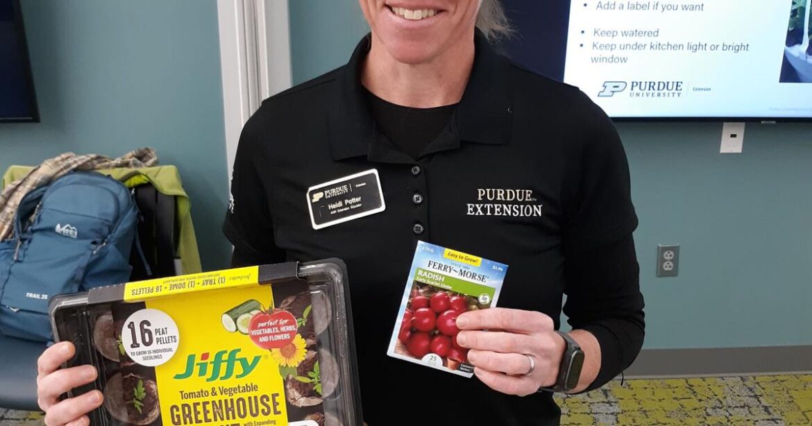 Purdue Extension holds gardening class at Clarksville Library | News Purdue Extension holds gardening class at Clarksville Library | News