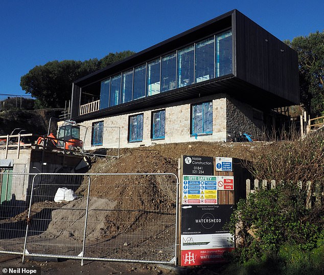 Previous applications regarding the construction of their property have angered locals, who complained their picturesque area had been 'ruined'