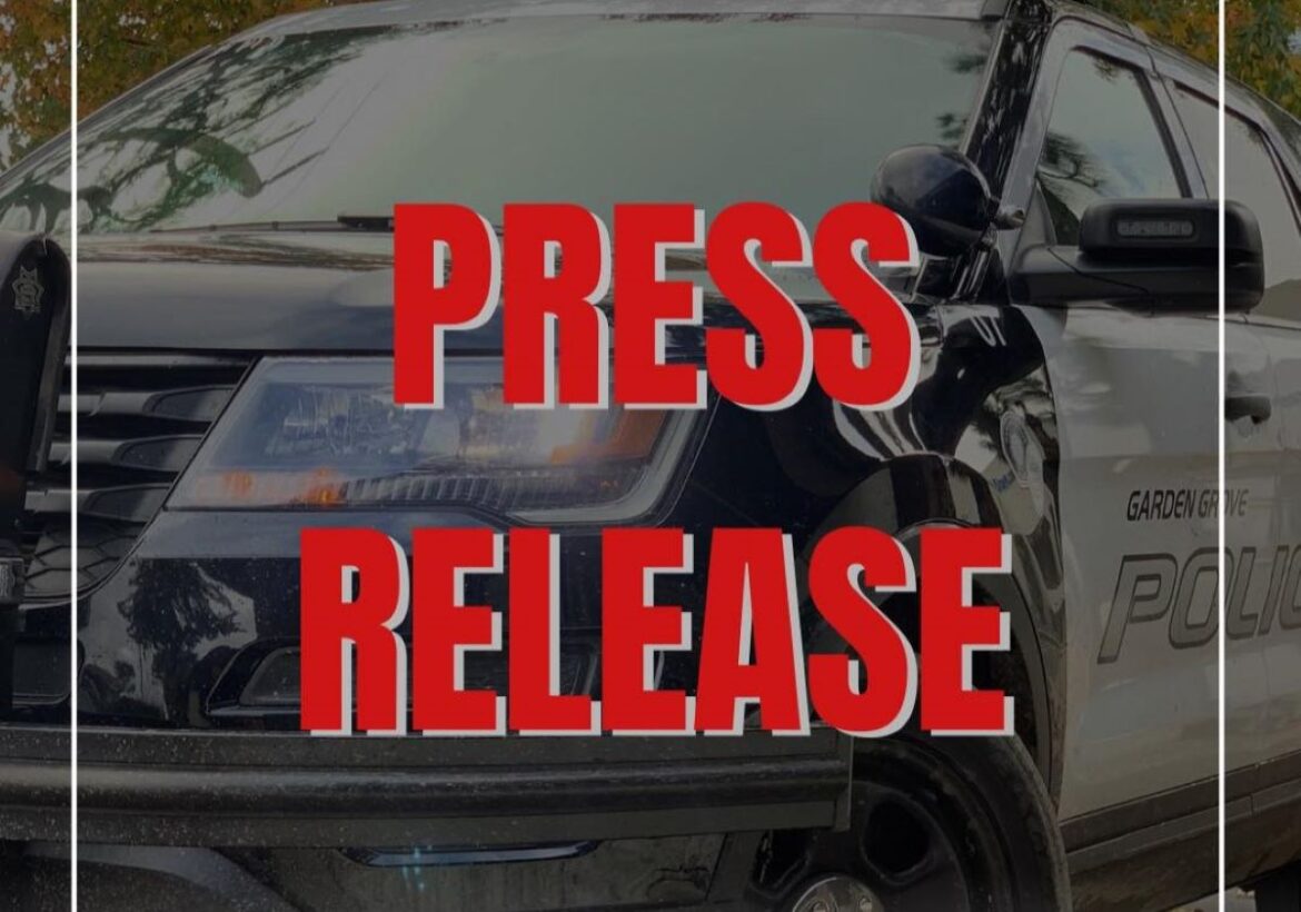 A Garden Grove police officer was hit by a car while chasing an armed suspect A Garden Grove police officer was hit by a car while chasing an armed suspect