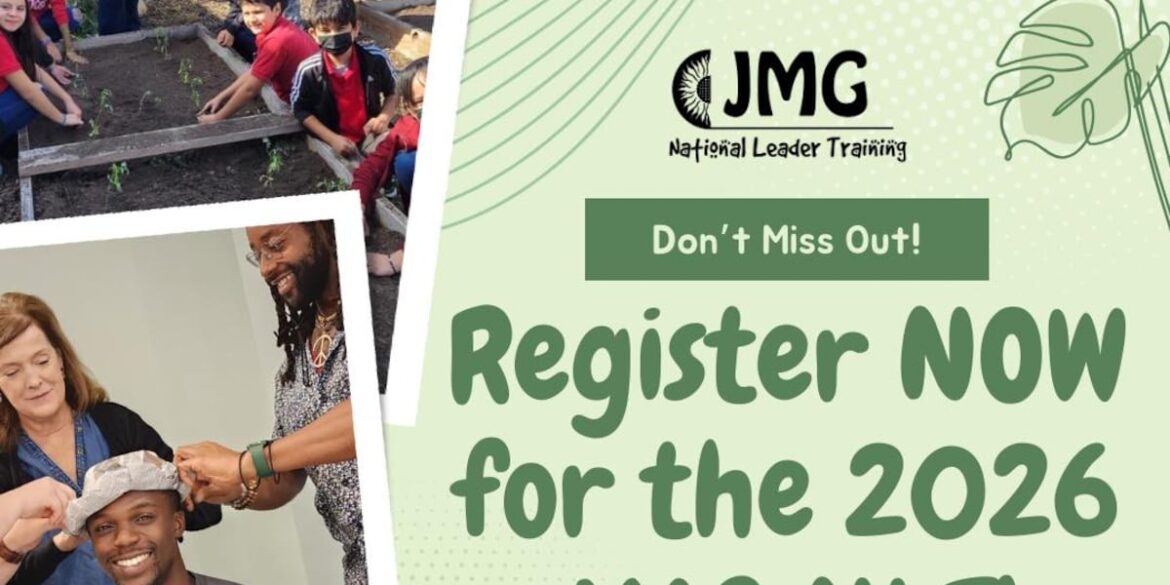 Registration deadline approaching for JMG National Leader Training