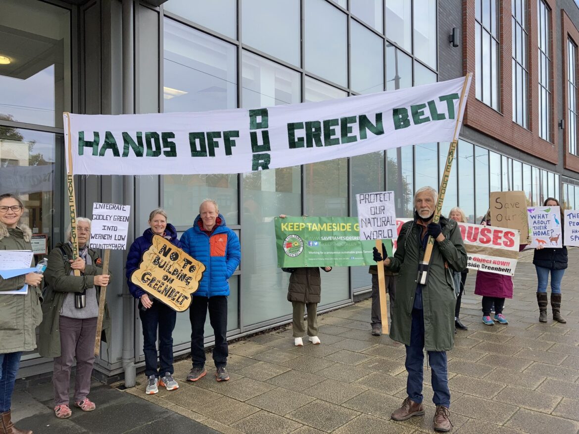Joy at Godley Green Garden Village refusal Joy at Godley Green Garden Village refusal