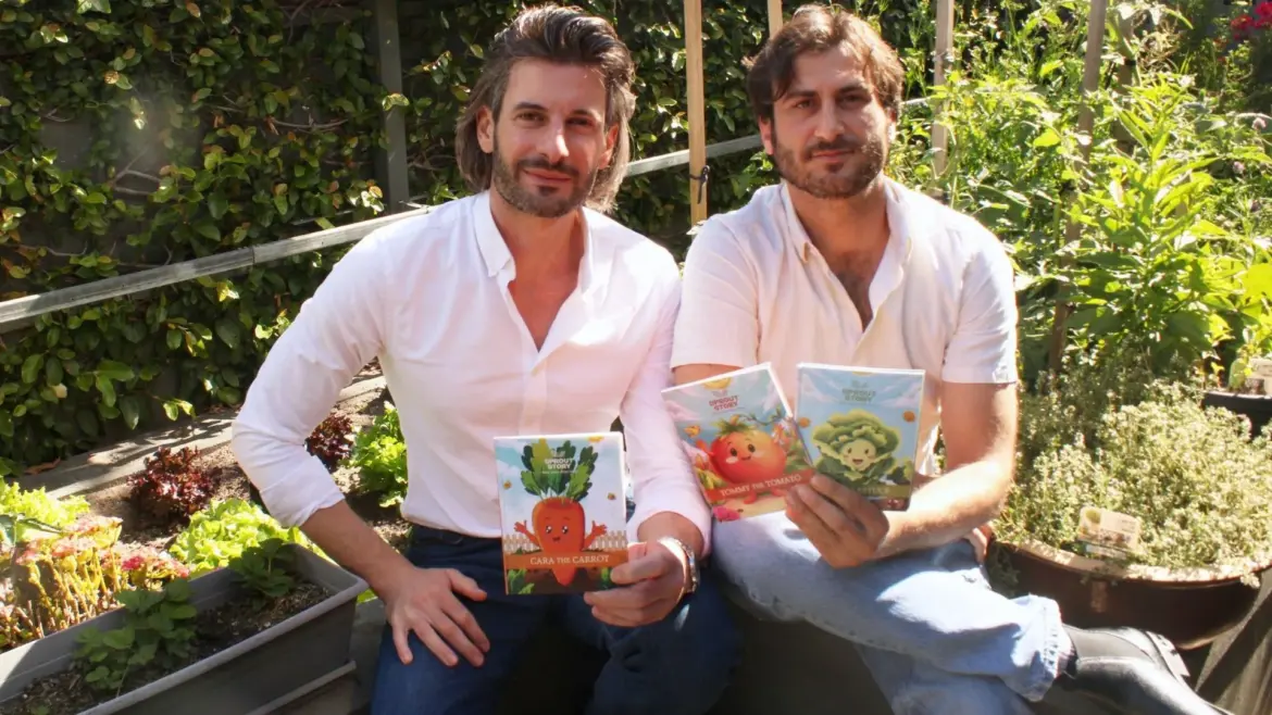 Anthony Savas and Elias Anargyros launch Australia’s first plantable children’s books – The Greek Herald