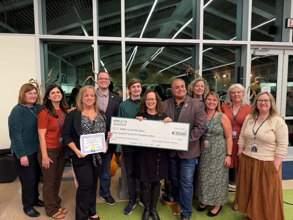 Middle Country Library Foundation gets $325K from Sprouts for nutrition, gardening programs