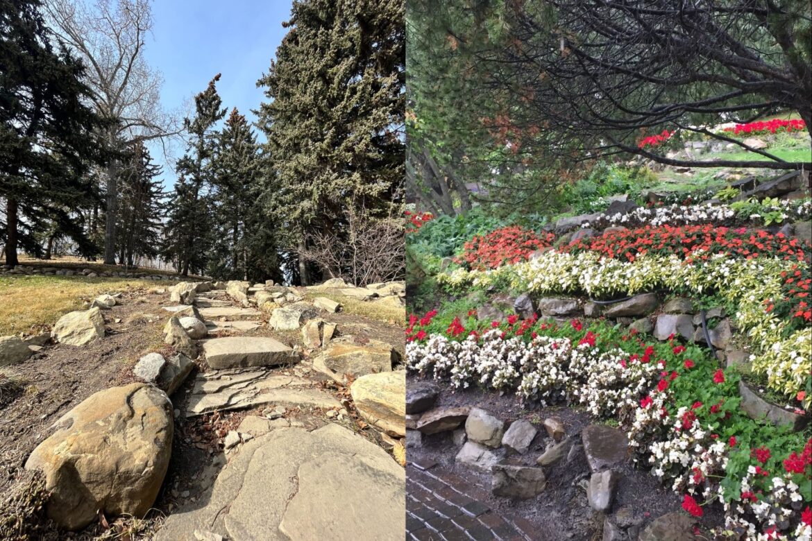 This Calgary garden has ties to the Stampede’s ‘Big Four’ dh logo