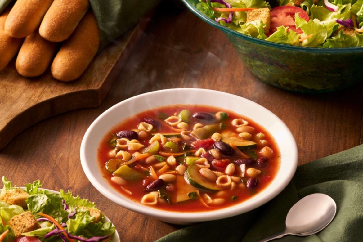 In Defense of Olive Garden’s Never-Ending Soup, Salad, and Breadsticks