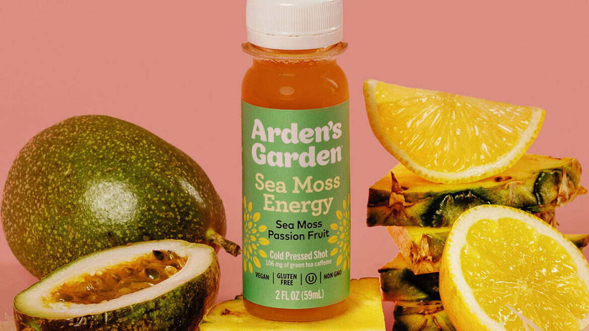 Arden's Garden Unveils Innovative Sea Moss Energy Wellness Shot