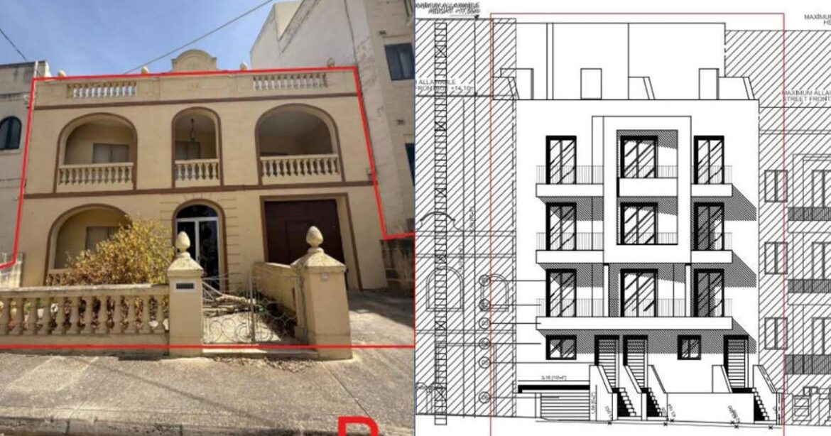 Apartment block on edge of Żebbuġ UCA threatens historic garden Apartment block on edge of Żebbuġ UCA threatens historic garden