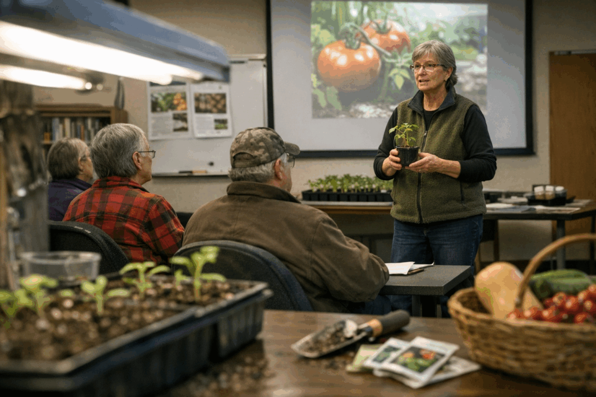 Bagley Library hosts ‘From Seed to Harvest’ gardening program Jan. 17 Bagley Library hosts 'From Seed to Harvest' gardening program Jan. 17