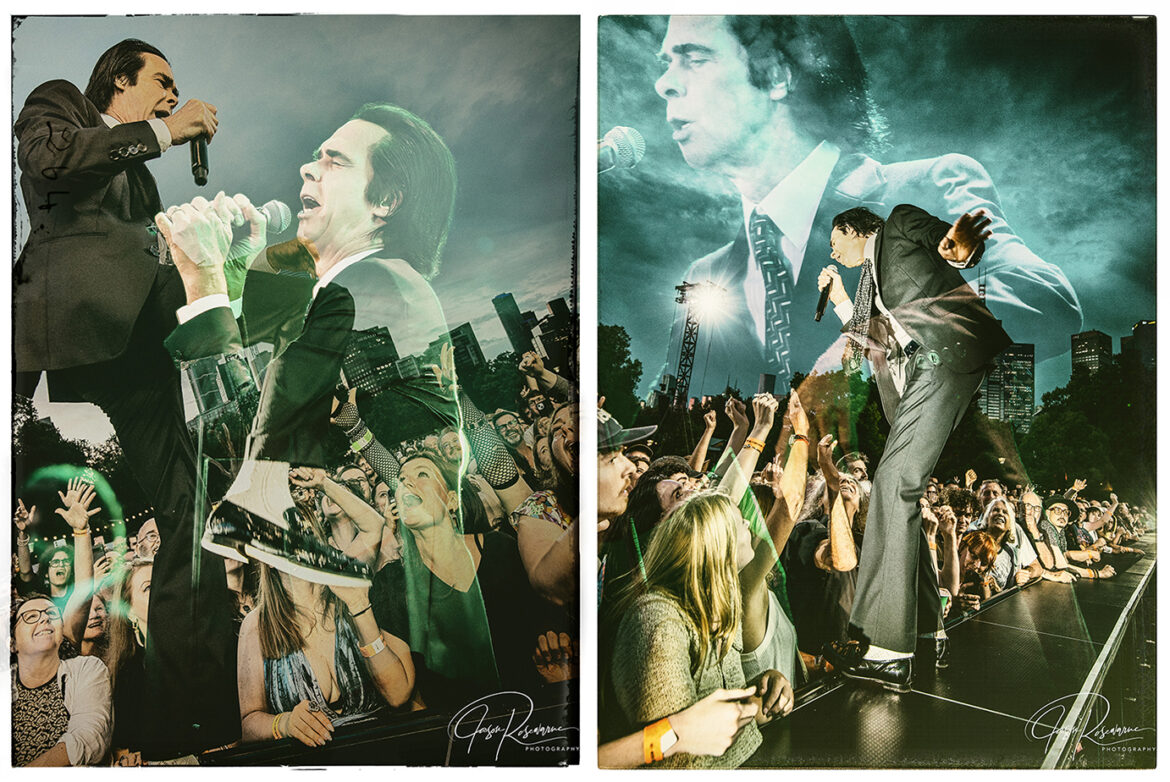 NICK CAVE AND THE BAD SEEDS – ALEXANDRA GARDENS, MELBOURNE NICK CAVE AND THE BAD SEEDS - ALEXANDRA GARDENS, MELBOURNE