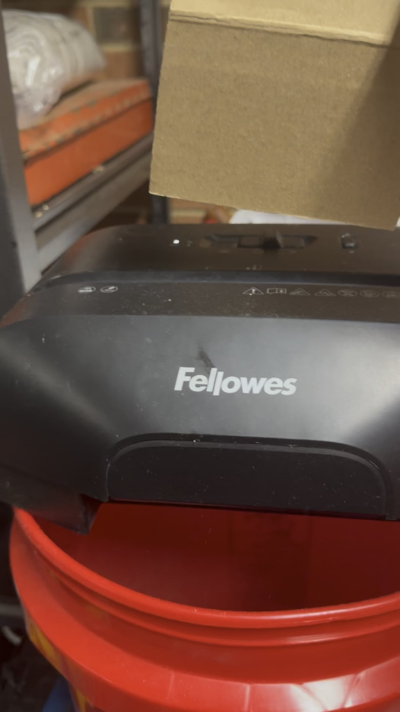 The safety features on my shredder were getting in the way…