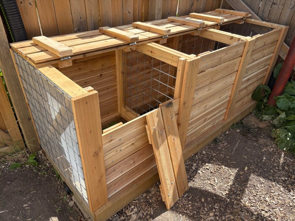 Finally build my dream compost setup