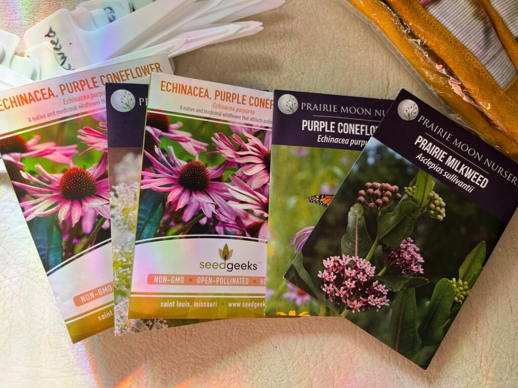 Here we go! First time winter sowing. Hopefully I can turn my brown thumb into a green thumb. Any advice is welcome 5B