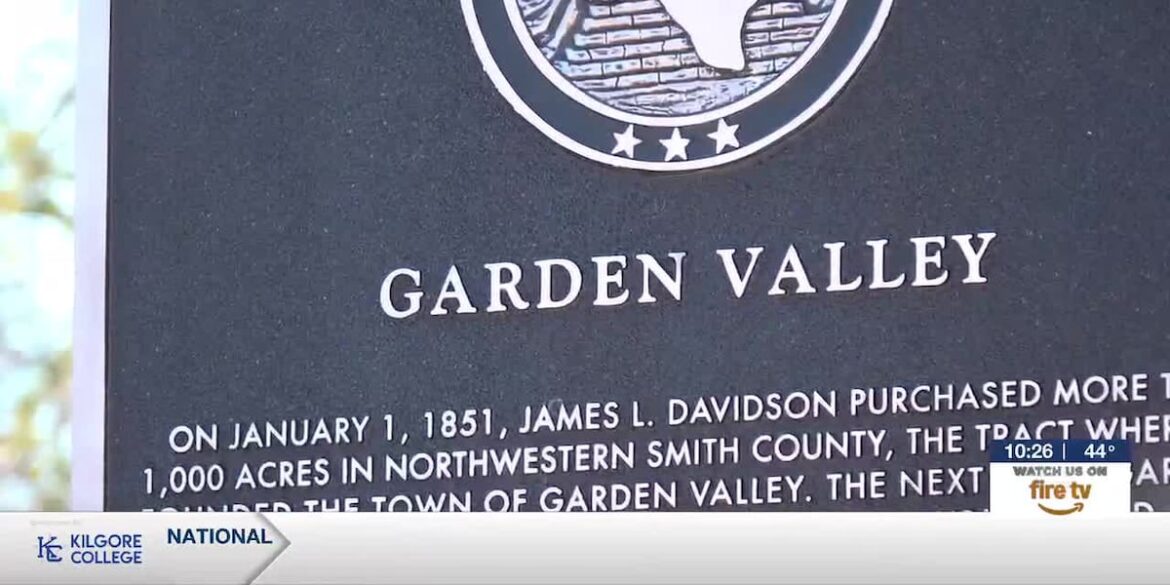Texas historical marker officially honors Garden Valley’s past Texas historical marker officially honors Garden Valley’s past