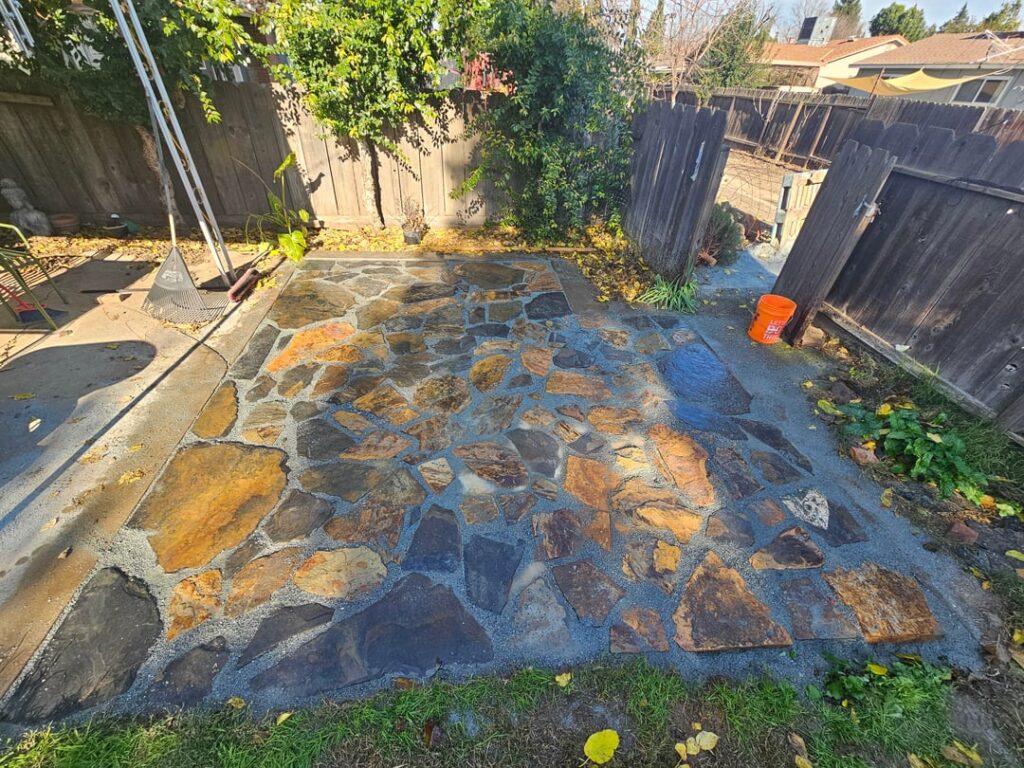 My attempt at a patio firepit area with no experiences