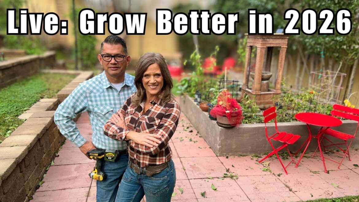 LIVE: Kicking Off 2026 With a Better Way to Garden
