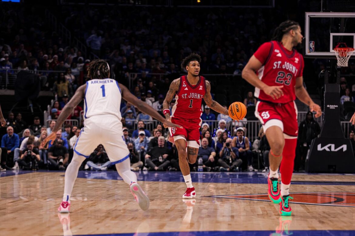 RV/No. 25 St. John’s to Welcome Providence at Madison Square Garden on FOX Bryce Hopkins