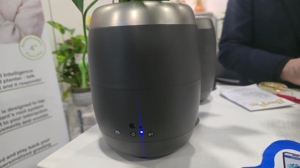 smart plant pot with interactive features smart plant pot with interactive features