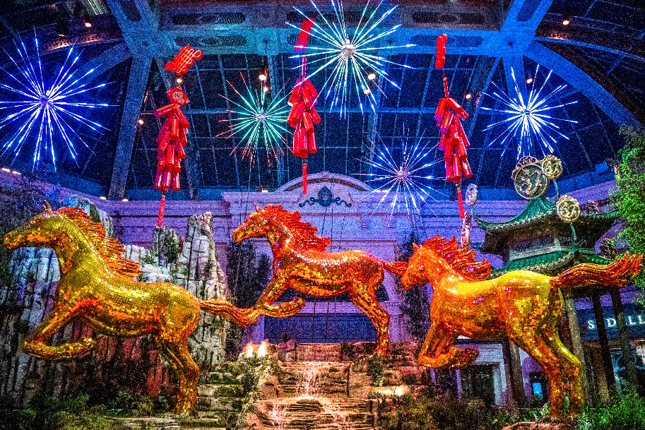 Bellagio Conservatory & Botanical Gardens Display Bellagio Conservatory & Botanical Gardens Display