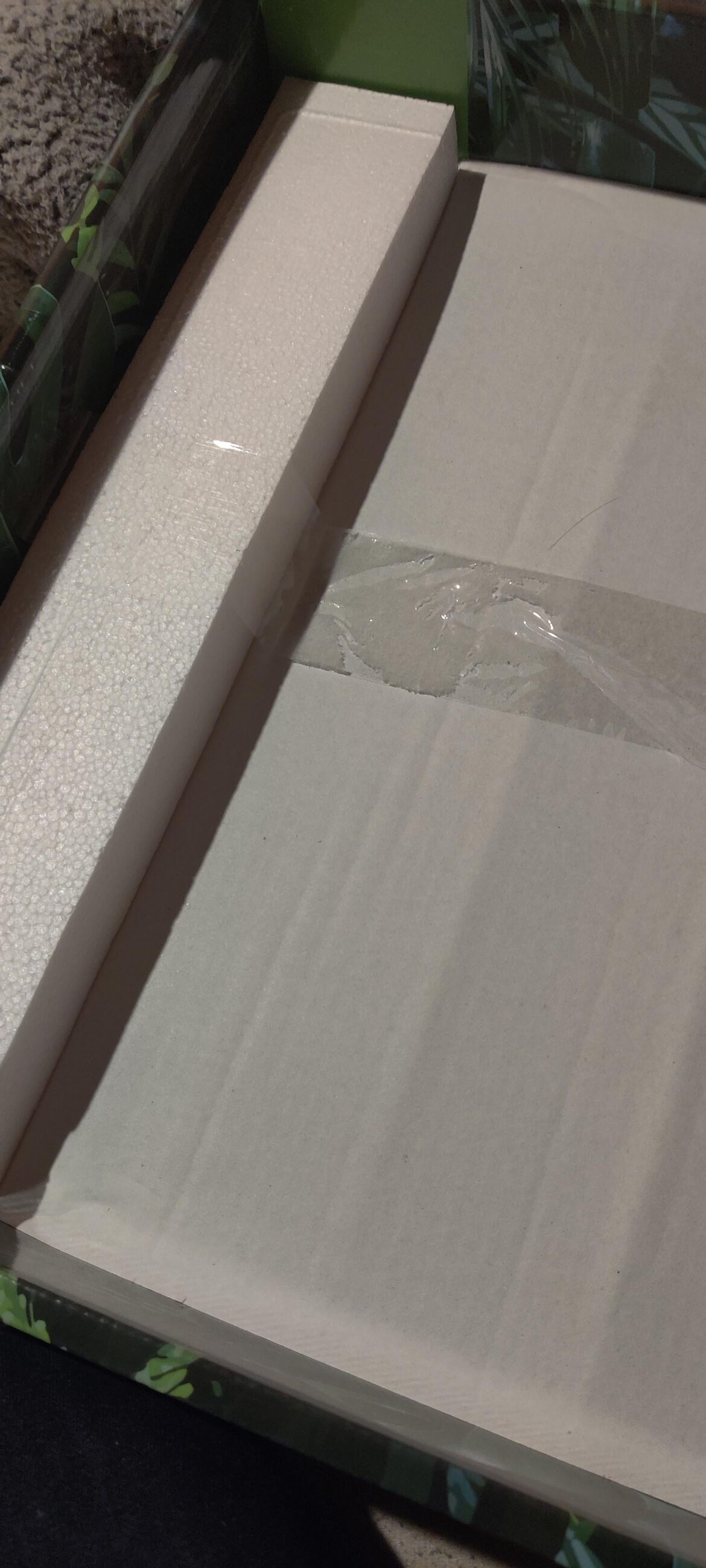 Is packing foam safe for use? Planning on using some bits of this to create depth in the background