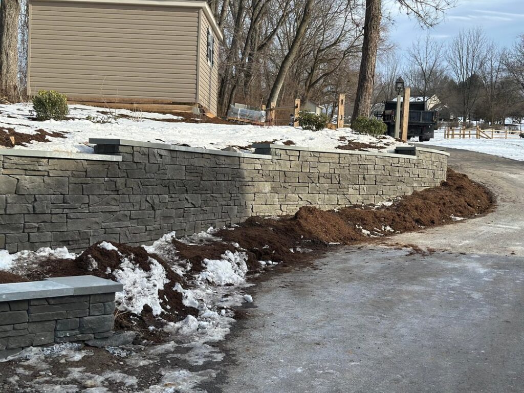 First Retaining Wall First Retaining Wall