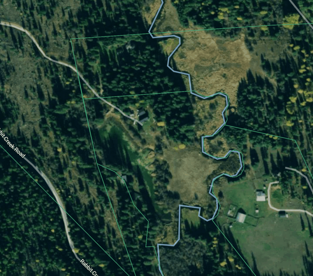 Update with aerial photos + property lines (since a lot of you asked)