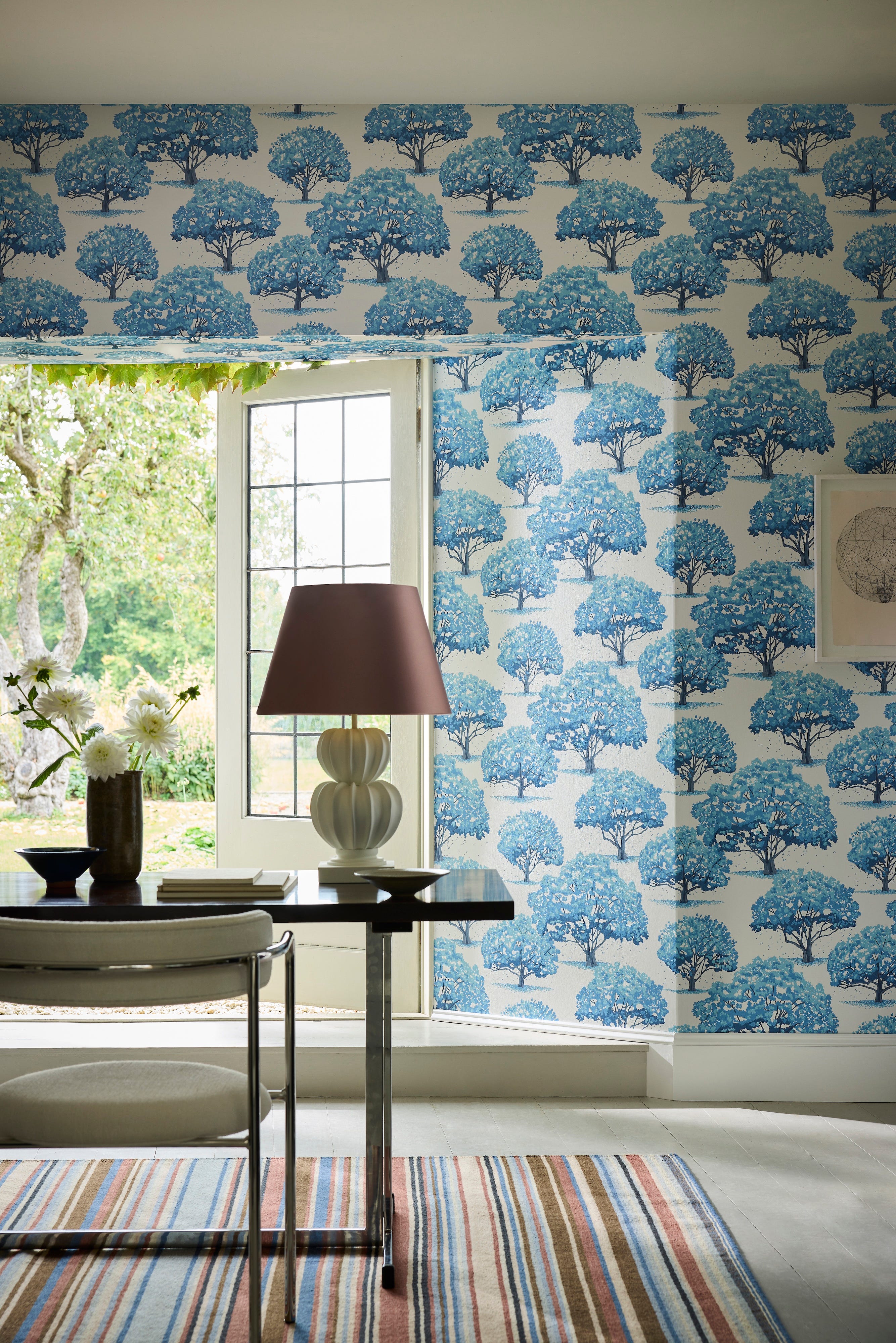 little greene x national trust 'in the garden' wallpaper collection