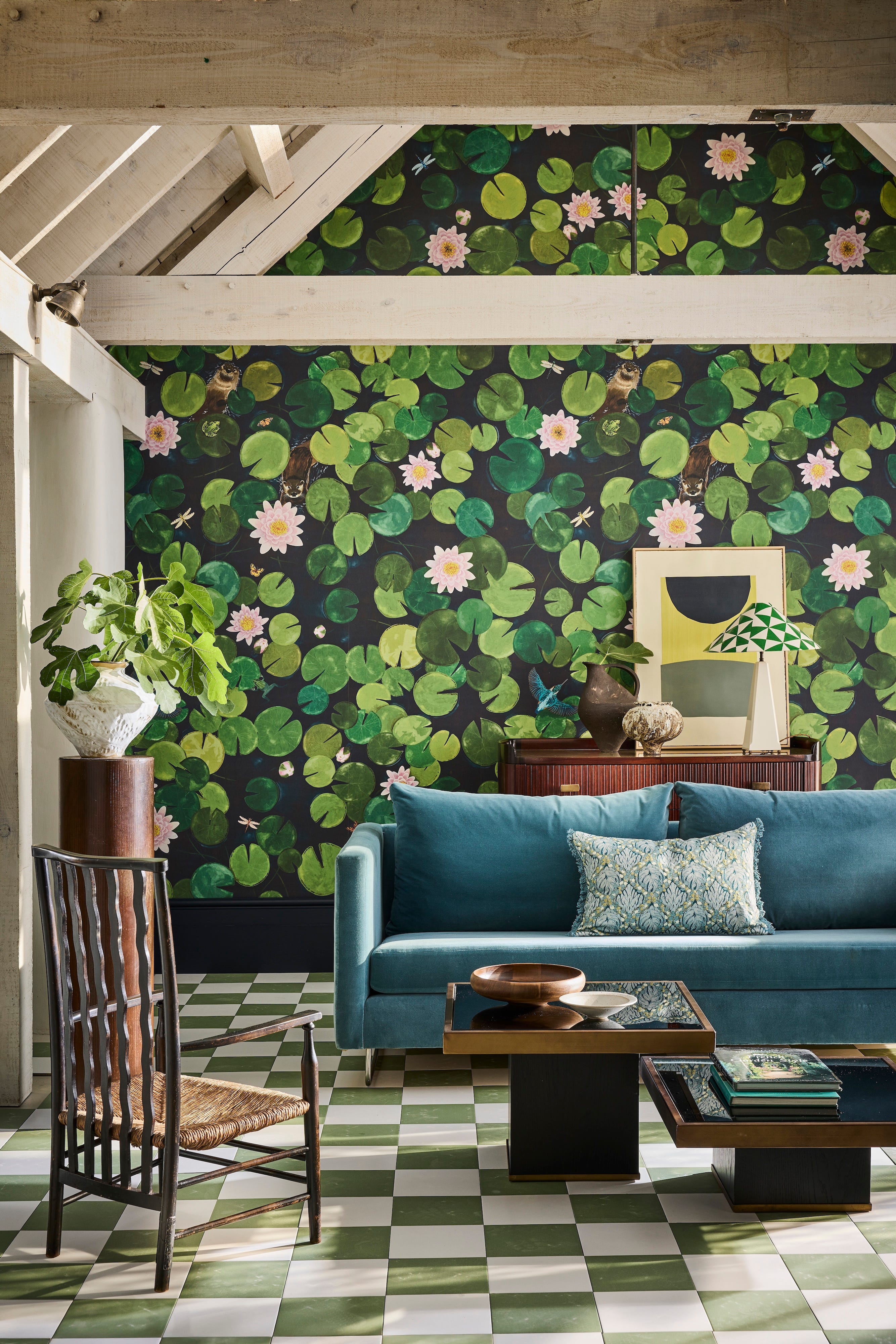 little greene x national trust 'in the garden' wallpaper collection