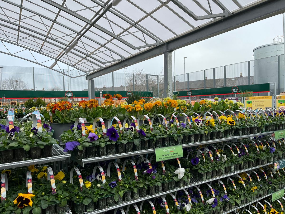 It's got its own garden centre