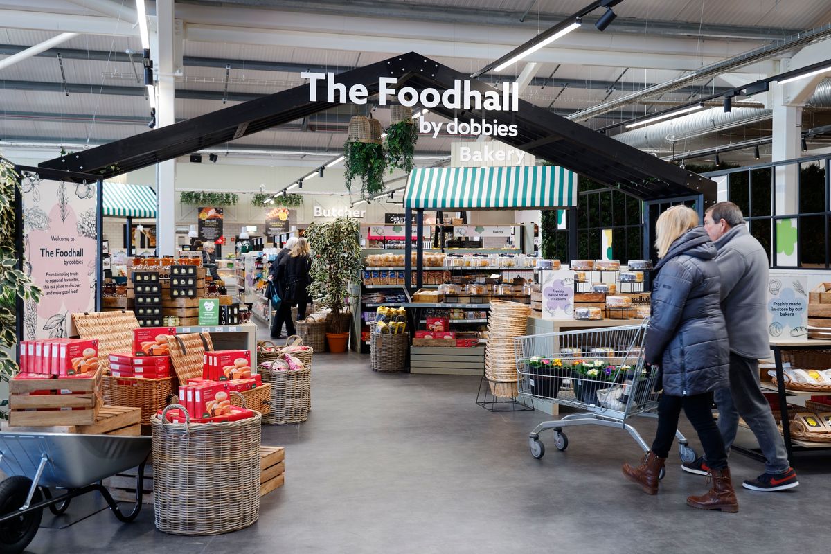 The Foodhall at Dobbies will open at Woodcote Green