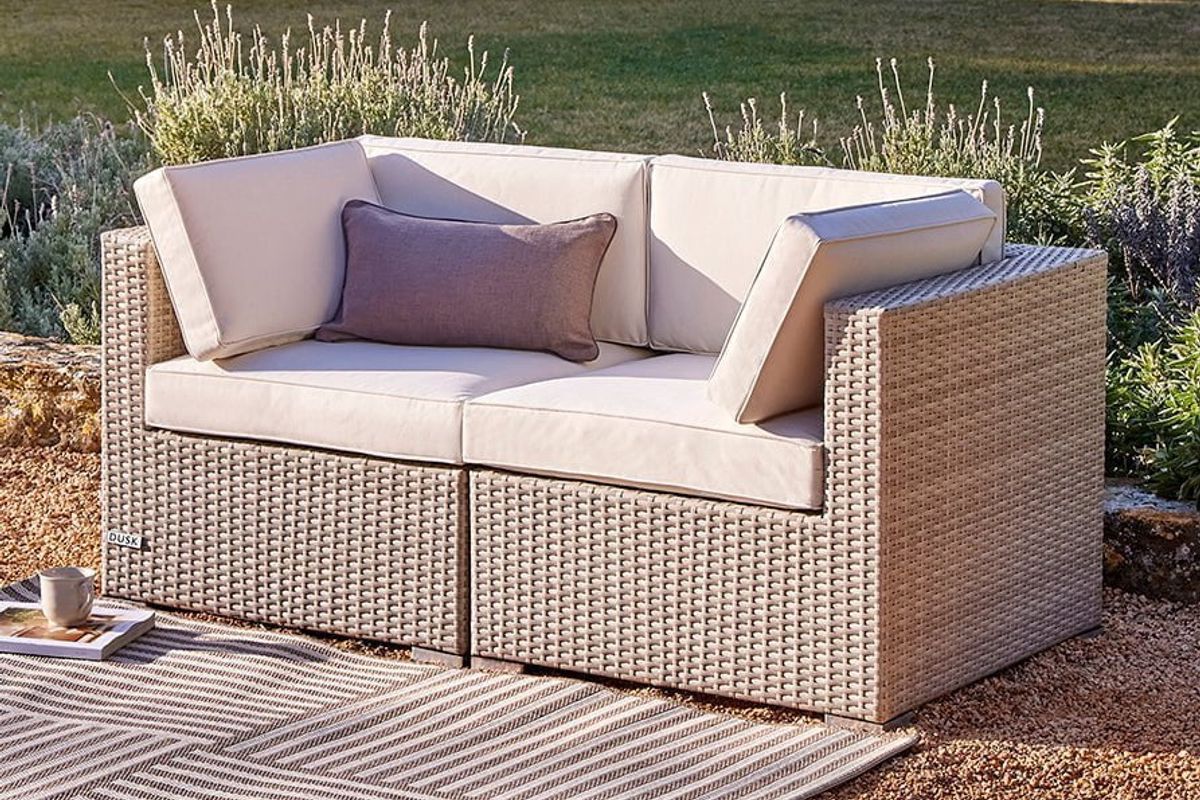 Dusk's Lisbon 2 Seater Garden Sofa