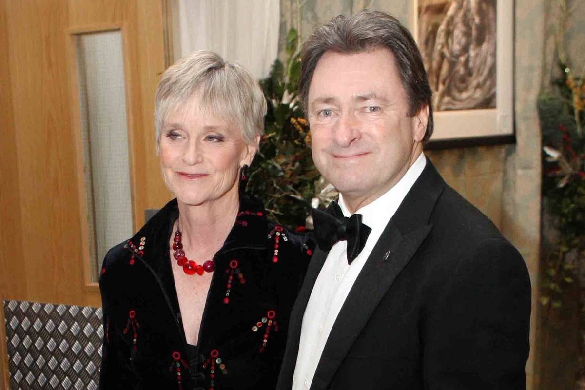 Alan Titchmarsh and his wife Alison